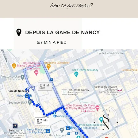 Apartment L'elegance Du Centre - Gare Congres - Parking - T3 *